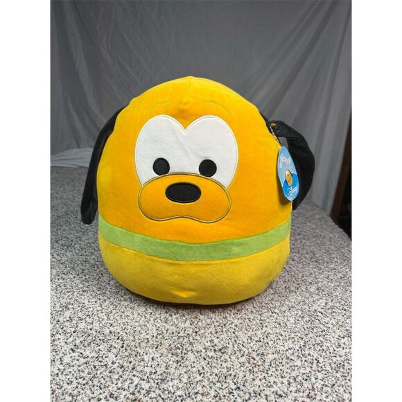 Disney Pluto Squishmallows Small Plush Toy by Kellytoy 6-14 in - Picture 1 of 4